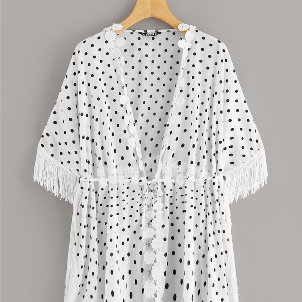 NWT Lace kimono